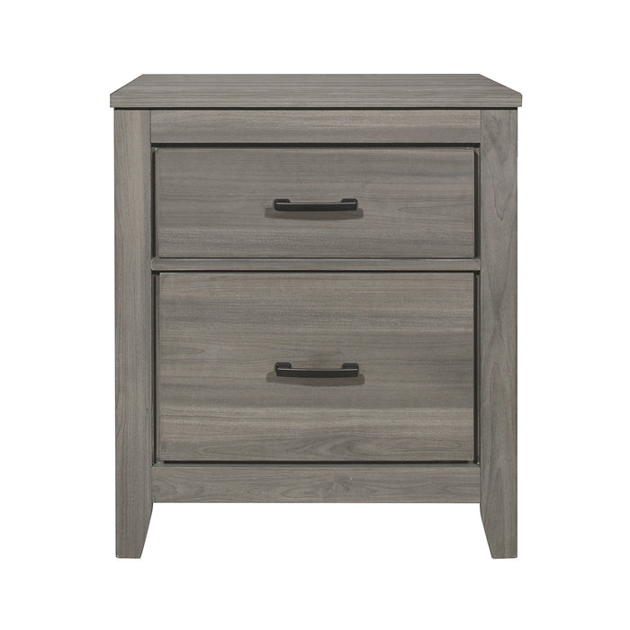 Waldorf Dark Gray Nightstand