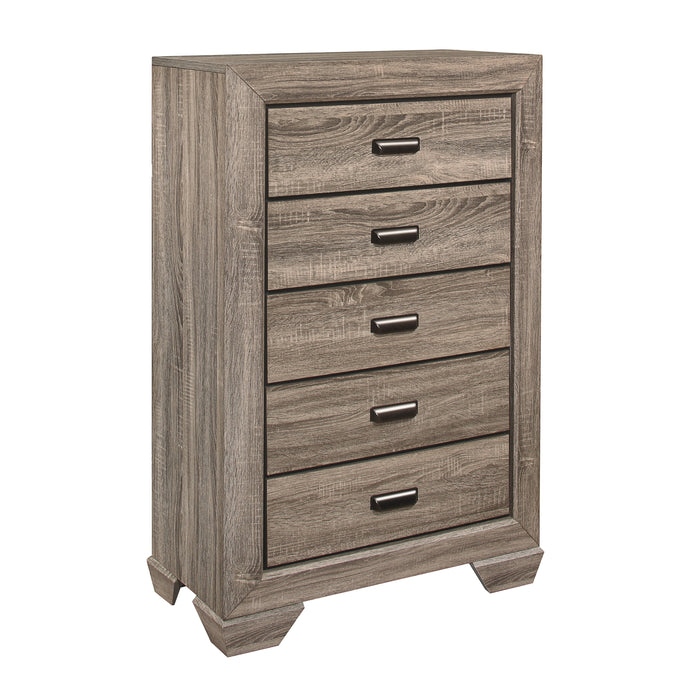 Beechnut Light Elm Panel Youth Bedroom Set