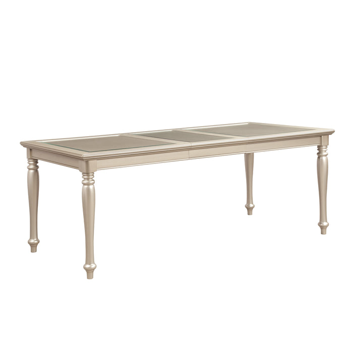 Celandine Silver Extendable Dining Table