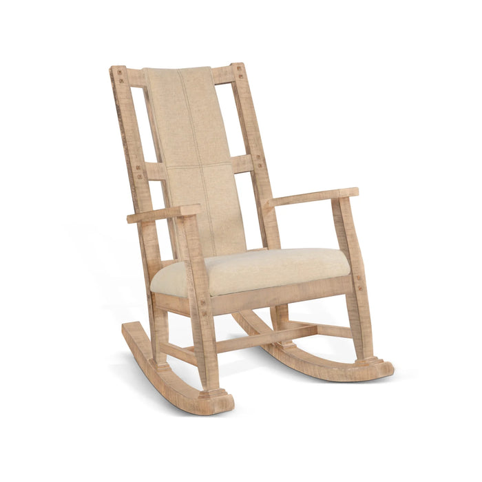 Purity Craft Cushioned Rocking Chair Beach Pebble