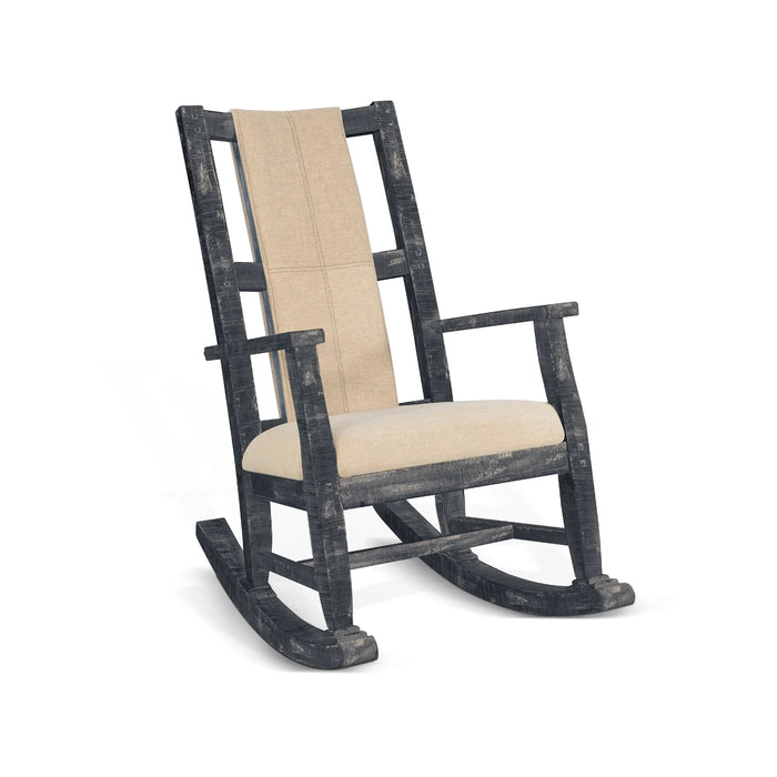 Purity Craft Black Sand Rocker, Cushion Seat & Back Black Sand