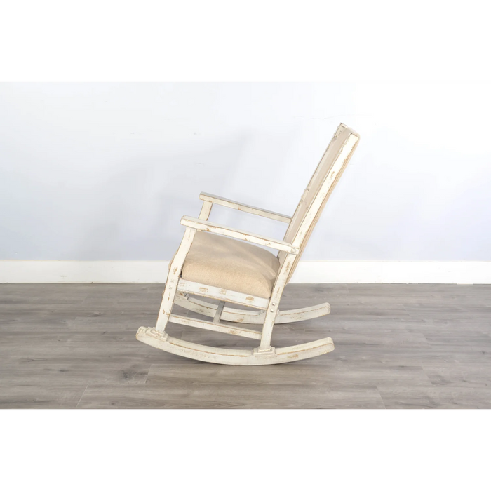 Purity Craft White Sand Rocker, Cushion Seat & Back White Sand