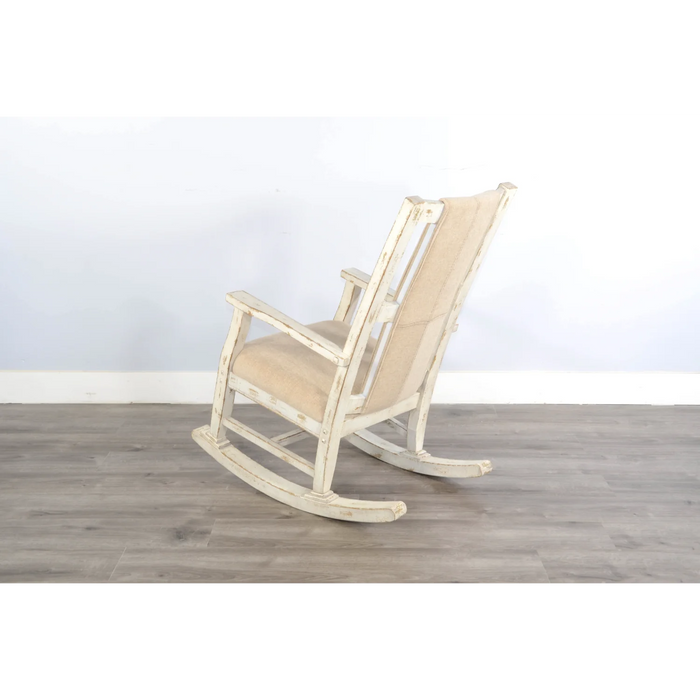 Purity Craft White Sand Rocker, Cushion Seat & Back White Sand