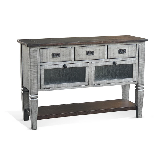 Purity Craft Homestead Hills Alpine Grey Wood Server Tobacco Leaf and Alpine Grey