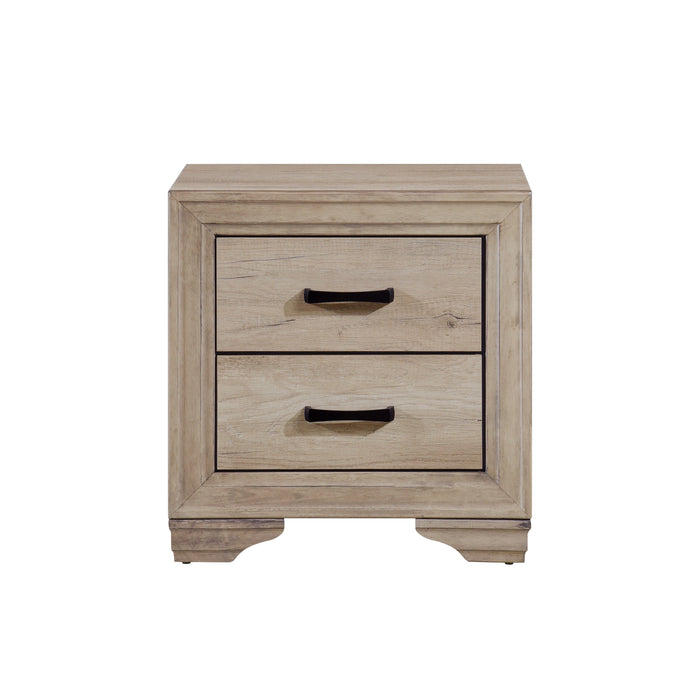 Lonan Rustic Nightstand