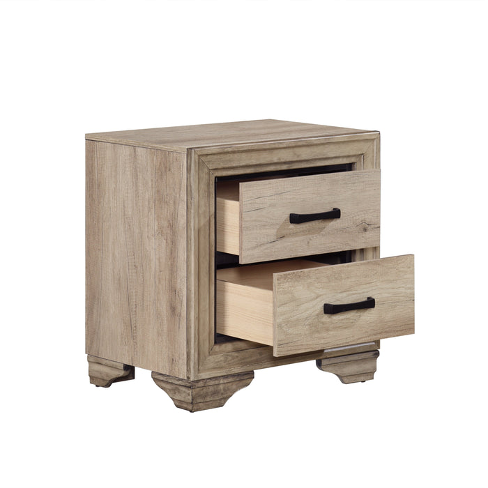 Lonan Rustic Nightstand