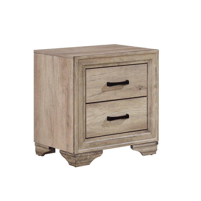 Lonan Rustic Nightstand