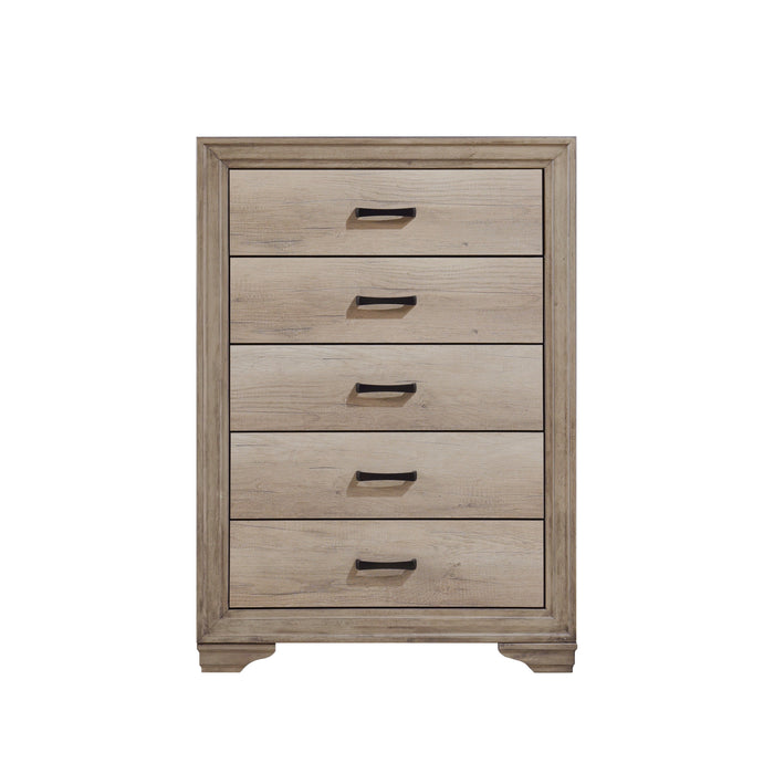 Lonan Rustic Panel Youth Bedroom Set