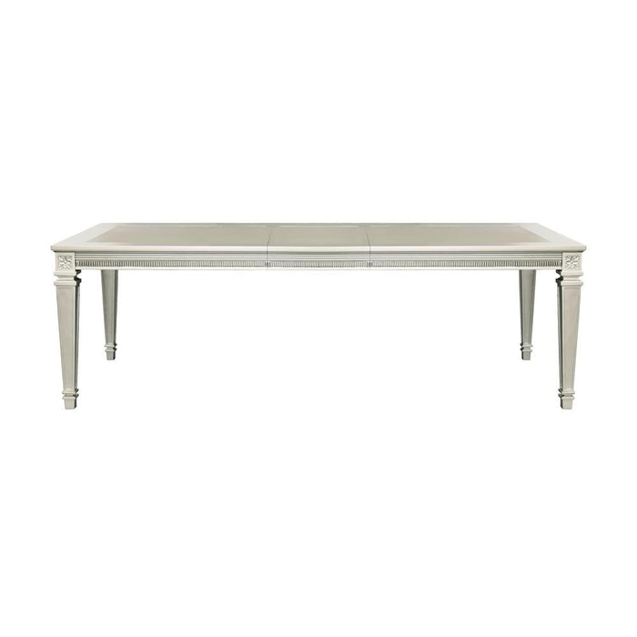 Bevelle Silver Extendable Dining Table