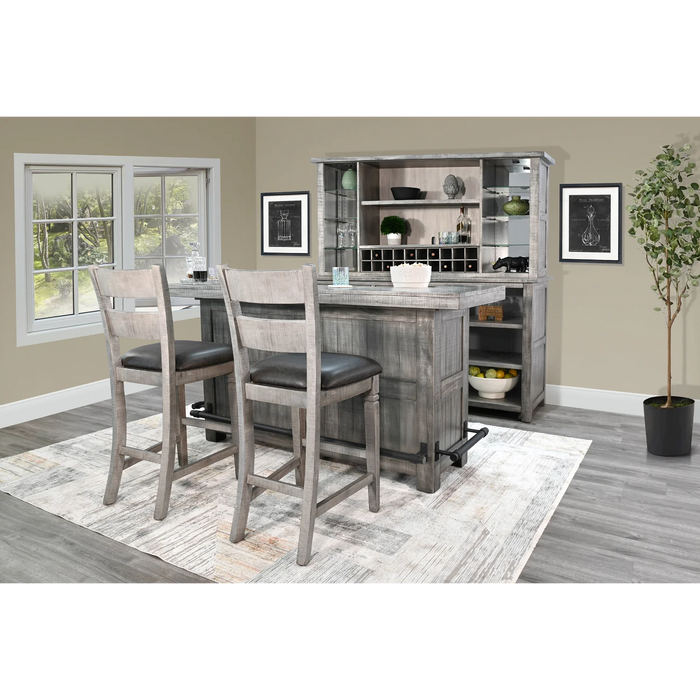 Purity Craft Buffet & Back Bar Hutch  Alpine Grey