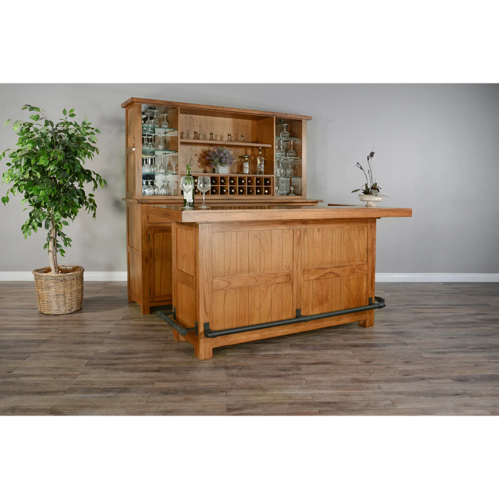 Purity Craft Sedona Buffet & Hutch  Rustic Oak