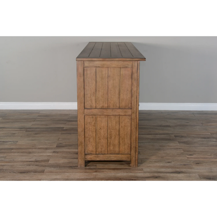 Purity Craft 80' Transitional Wood Buffet Buckskin