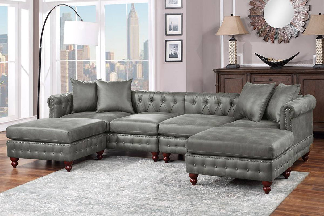 4-Pcs Sectional Modular Set