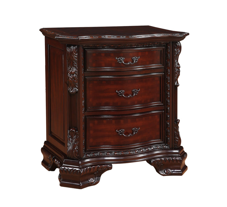 Sheffield Rich Brown Nightstand