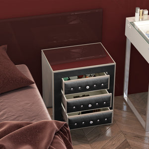 Velvet Bedside Table