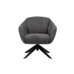 Fleming - Boucle Swivel Lounge Chair