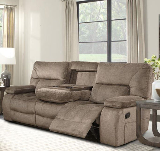 Modern Living - Chapman Reclining Sofa w-Drop Down Console - MCHA#834-KON