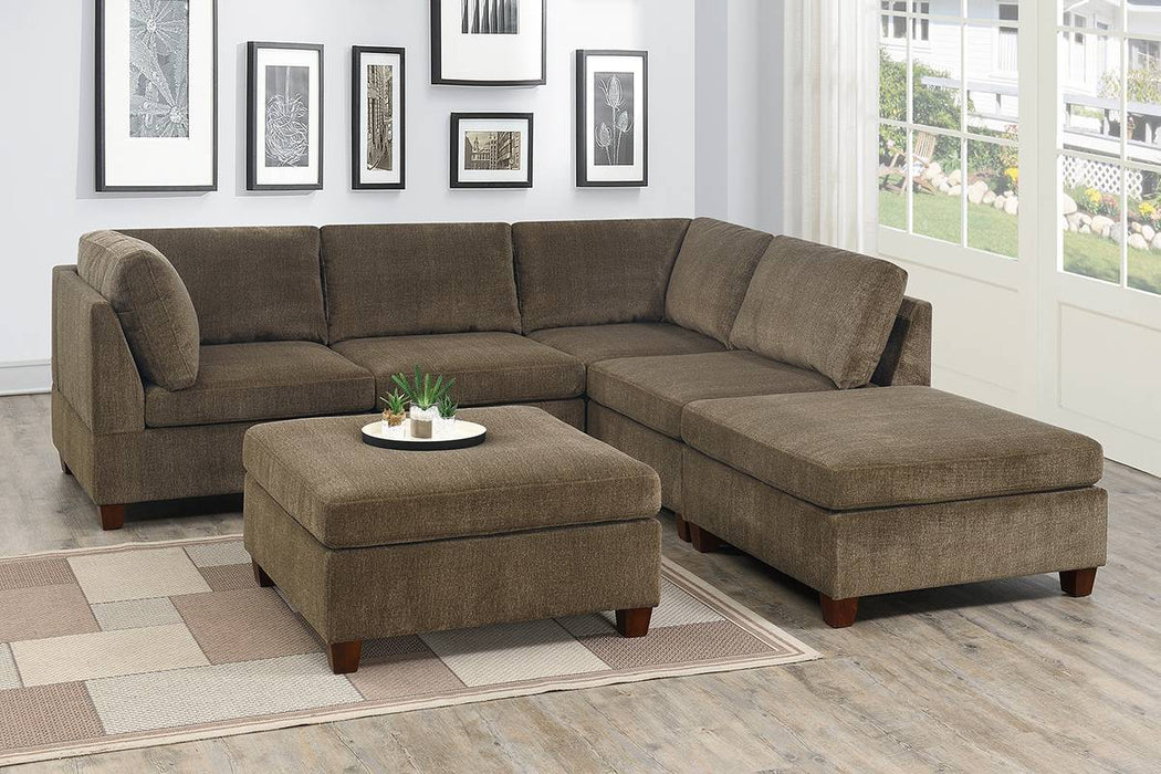 6-Pcs Sectional Modular Set