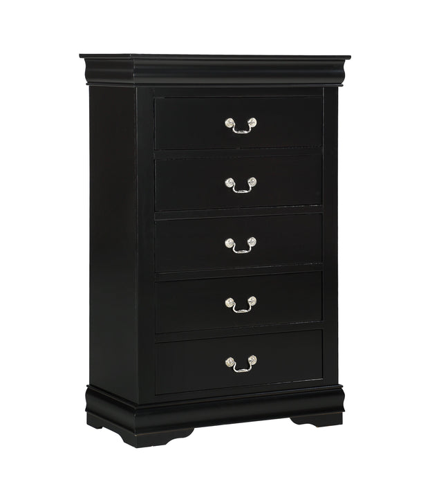 Louis Philip Black Chest