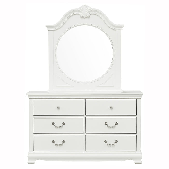 Lucida White Mirror (Mirror Only)