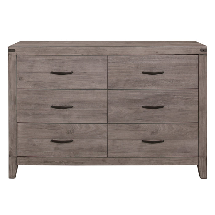 Woodrow Brownish Gray Dresser