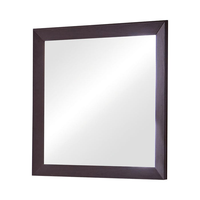 Kauffman Rectangular Dresser Mirror Dark Cocoa image