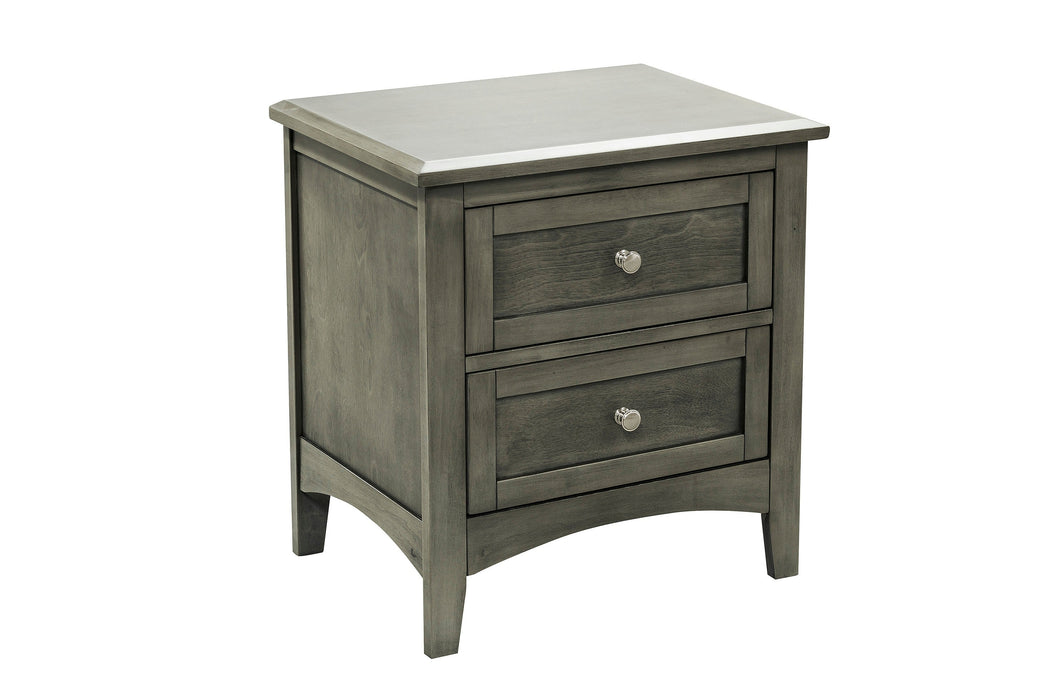 Garcia Gray Nightstand