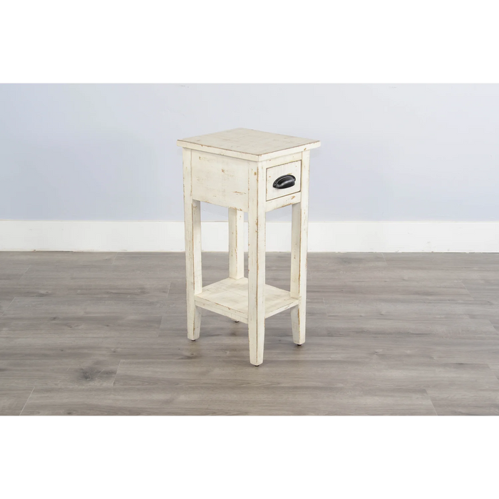 Purity Craft Chair Side Table White Sand