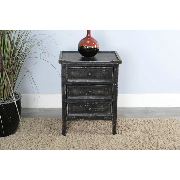 Purity Craft End Table Black Sand