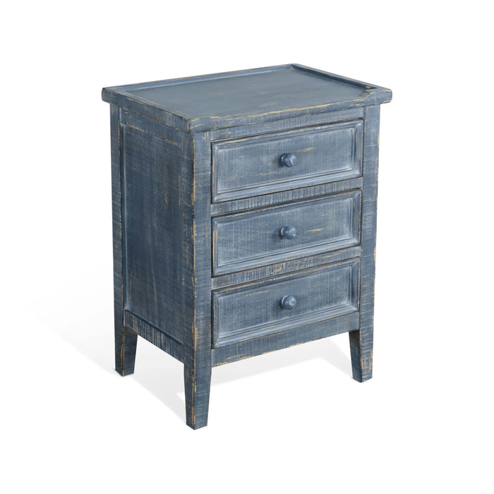 Purity Craft End Table Ocean Blue