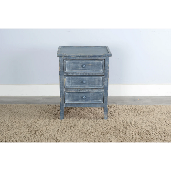 Purity Craft End Table Ocean Blue