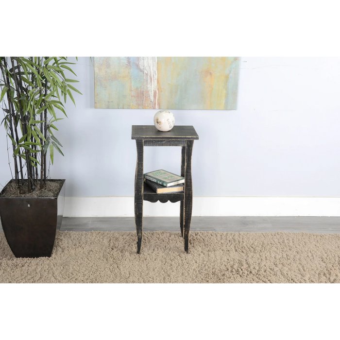 Purity Craft Tier End Table Black Sand