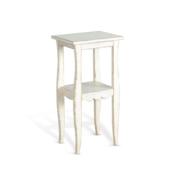 Purity Craft  End Table White Sand