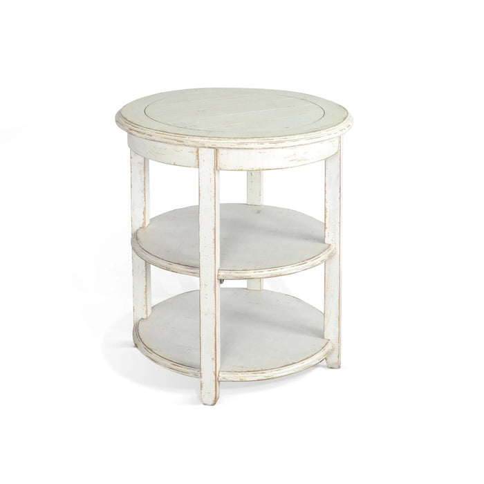 Purity Craft White Sand Side Table White Sand