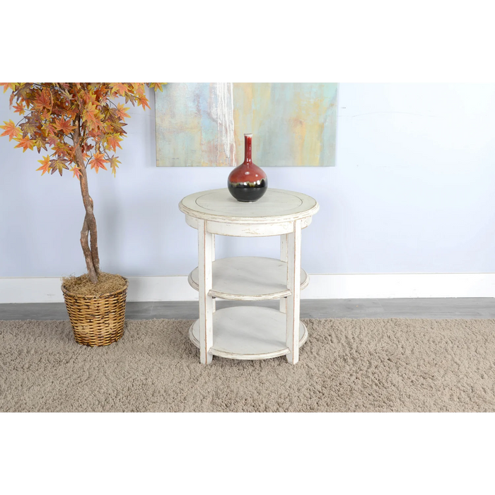 Purity Craft White Sand Side Table White Sand