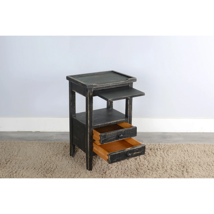 Purity Craft Side Table Black Sand