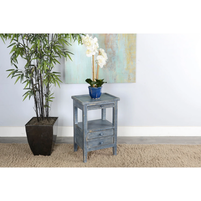 Purity Craft Side Table Ocean Blue