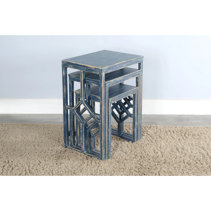 Purity Craft Nesting Table Ocean Blue