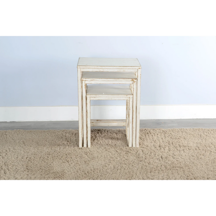 Purity Craft Nesting Table White Sand