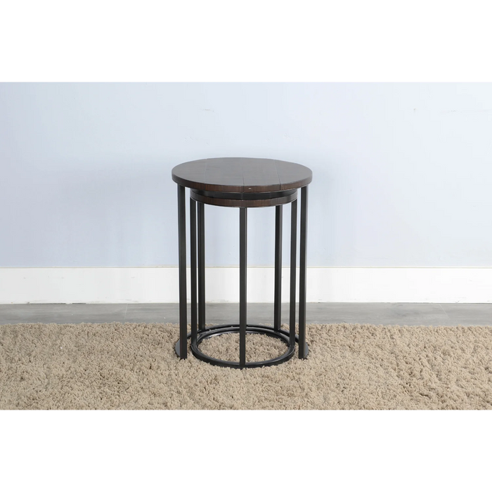 Purity Craft Nesting Table Set Tobacco Leaf