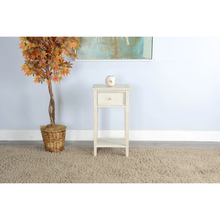 Purity Craft Side Table White Sand