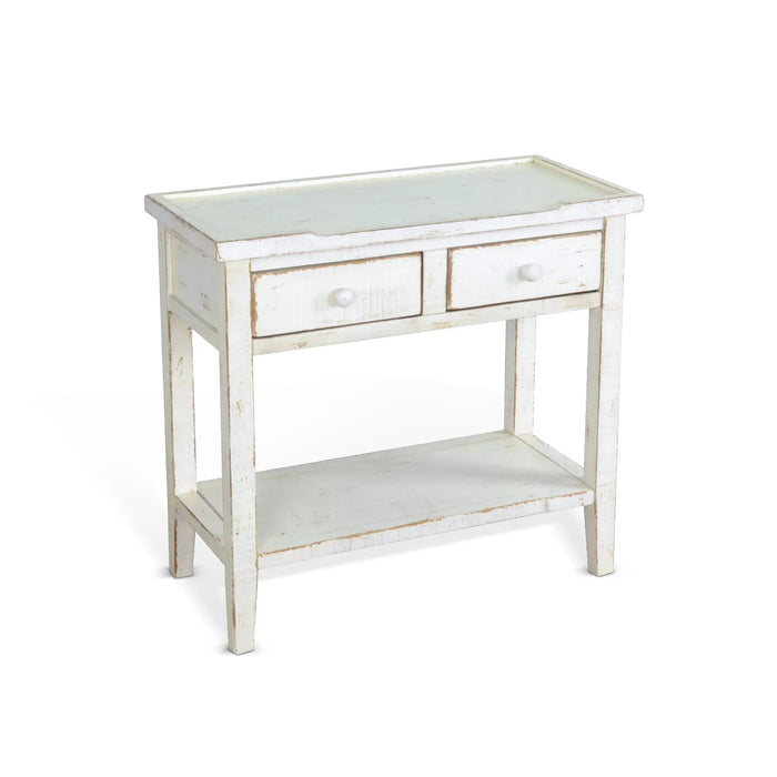 Purity Craft Side Table White Sand