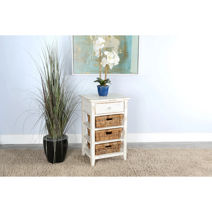 Purity Craft Storage Table  White Sand