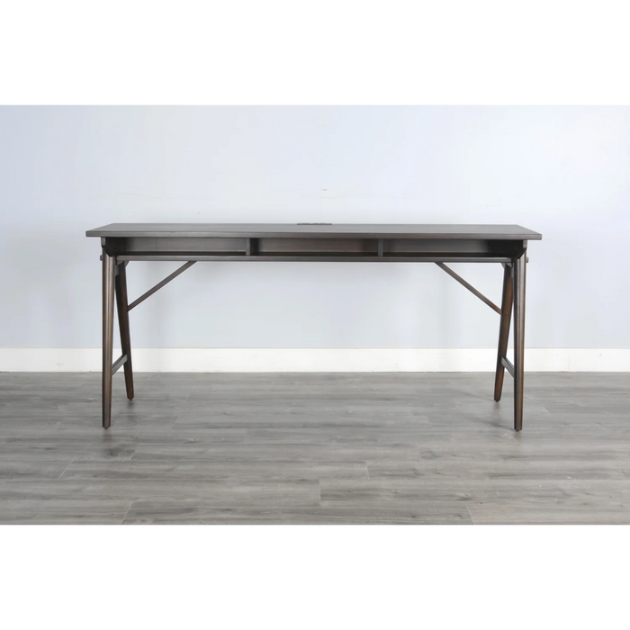 Purity Craft Console Table with USB Power Pack Coffee Bean