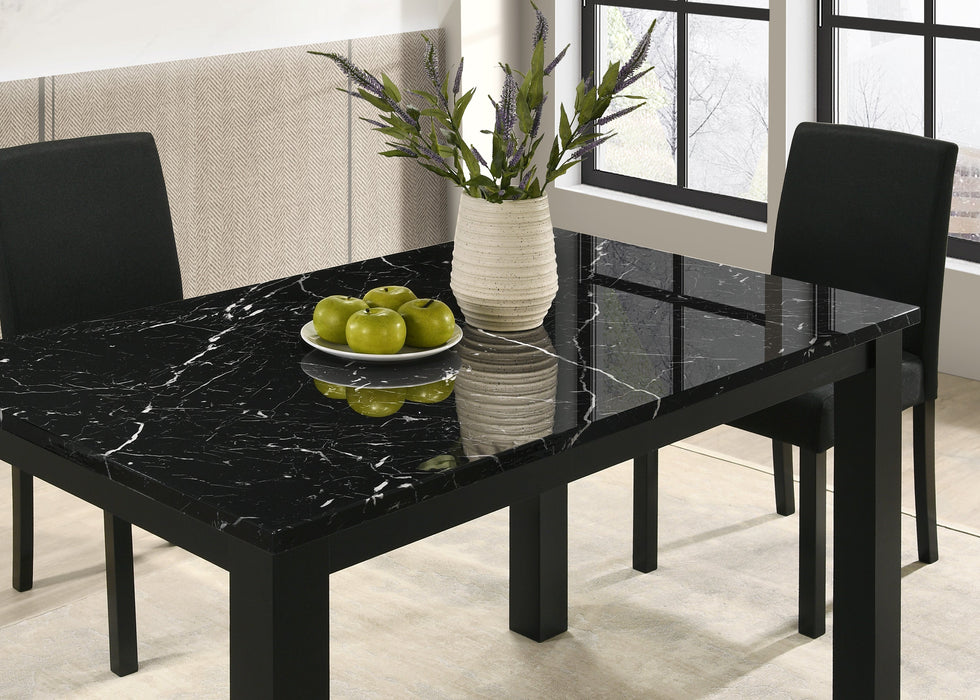 Resia Black Dining Table