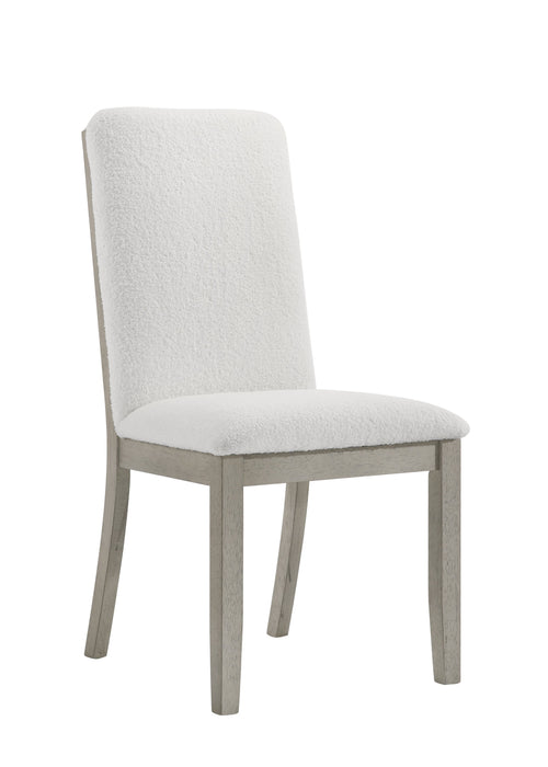 Torrie Light Gray Dining Chair, Set of 2