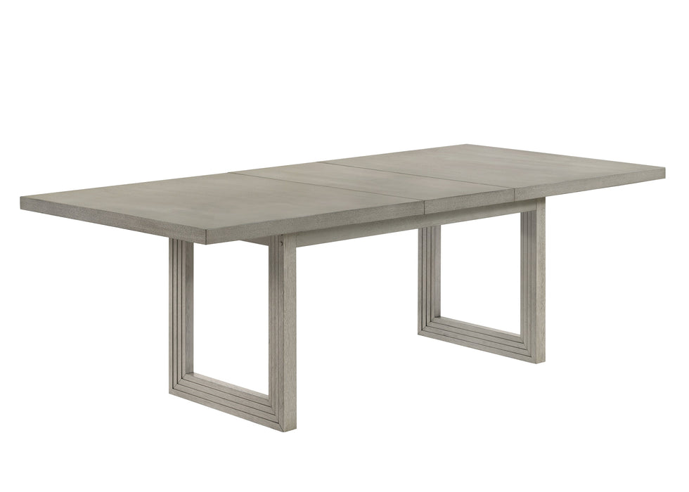 Torrie Light Gray Dining Table