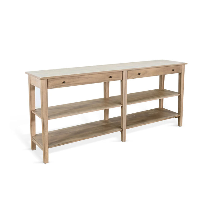 Purity Craft Wide Console Table Wheat