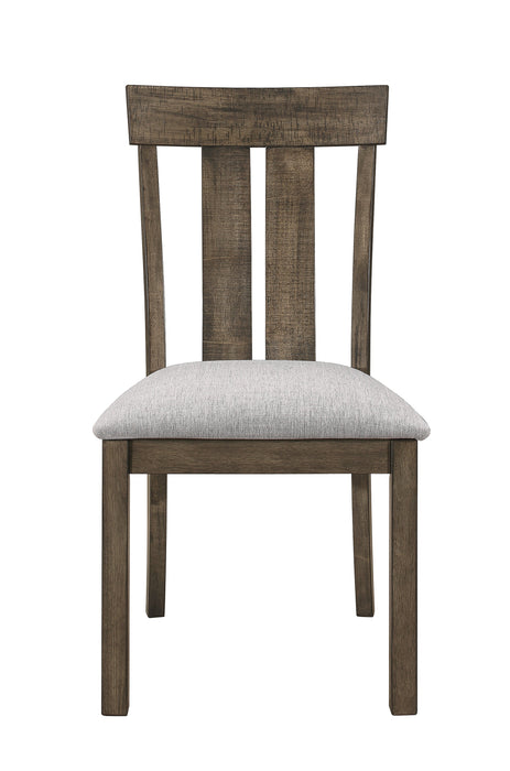 Quincy Grayish Brown Dining Chair, Set of 2