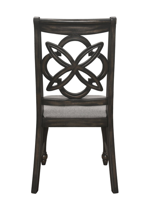 Hilara Espresso/Brown Dining Chair, Set of 2